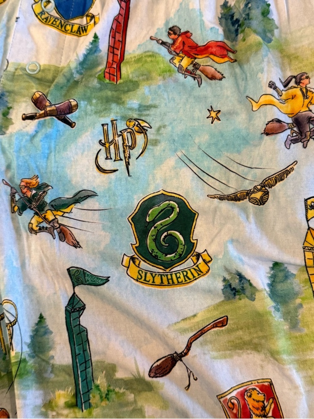 Bums & Roses Harry Potter Bamboo Pajama pants Women’s Medium Comfy Lounge - Picture 8 of 12